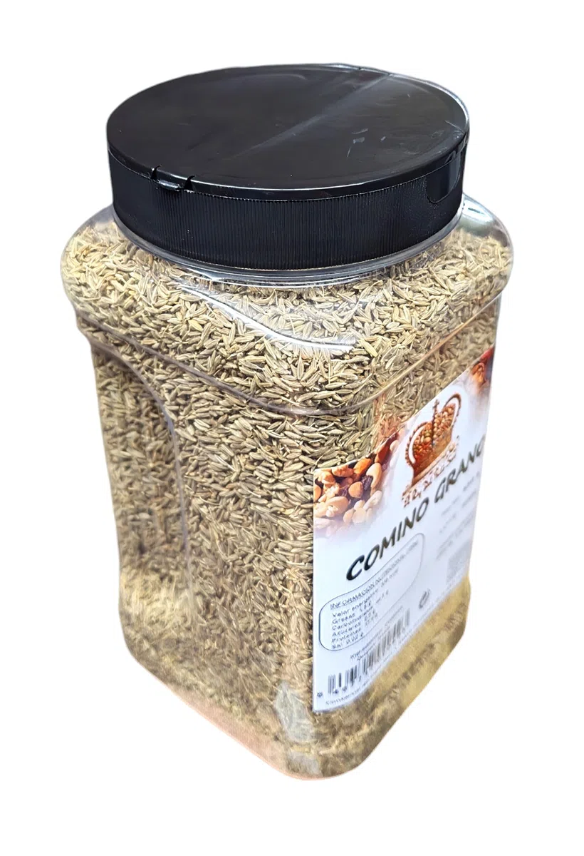 Comino Grano 650 Gr - Producto Natural - Semillas de Comino Puro para Cocina y Remedios Naturales - El Rey del Fruto Seco