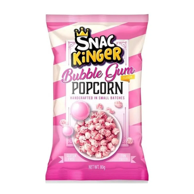 Palomitas Sabor Chicle - Pack Surtido 10 UNIDADES (5 AZUL + 5 ROSA) - Ideal Para Mesas Dulce con Temática: Comunión y Baby Shower