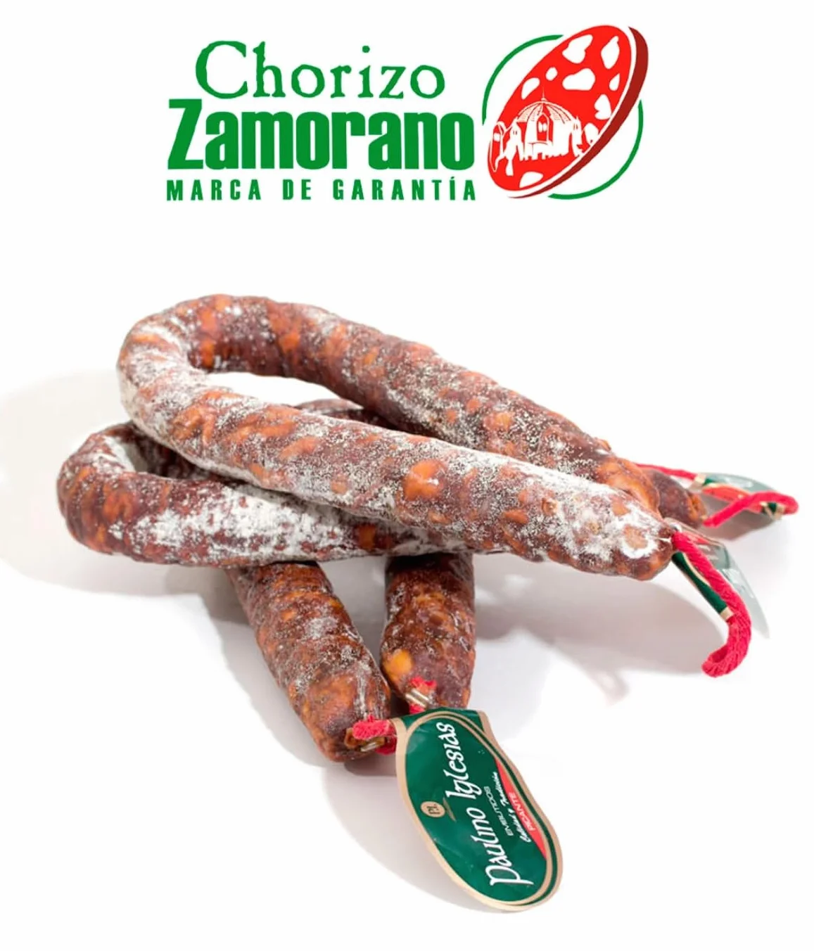 Chorizo dulce de Zamora 500 grs. Chorizo Sarta dulce natural artesano