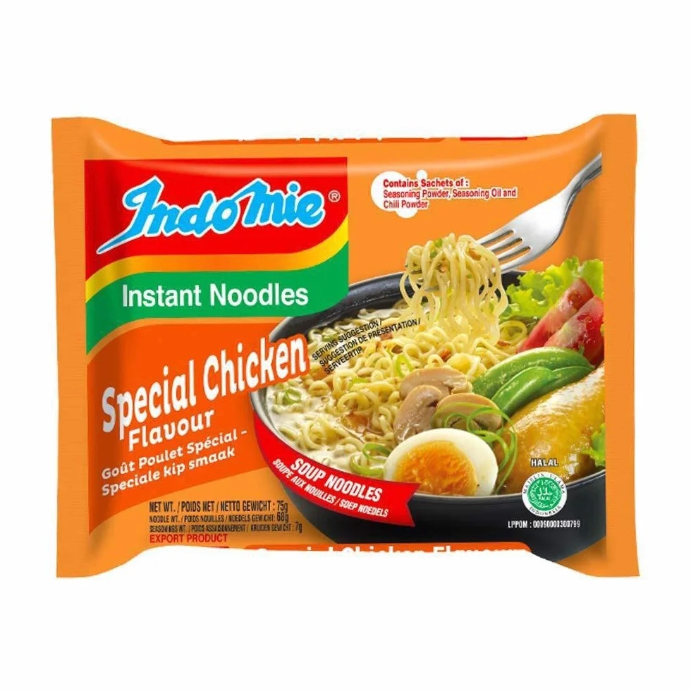 Indomie - Fideos especiales de pollo (70 g, caja de 40 unidades)