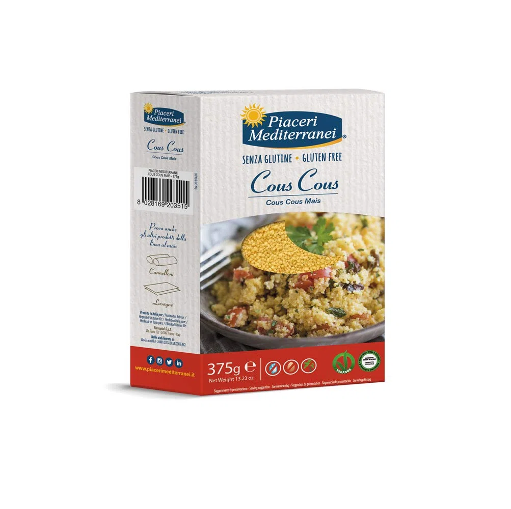 Piaceri Mediterranei Cous Cous Mais - 375g