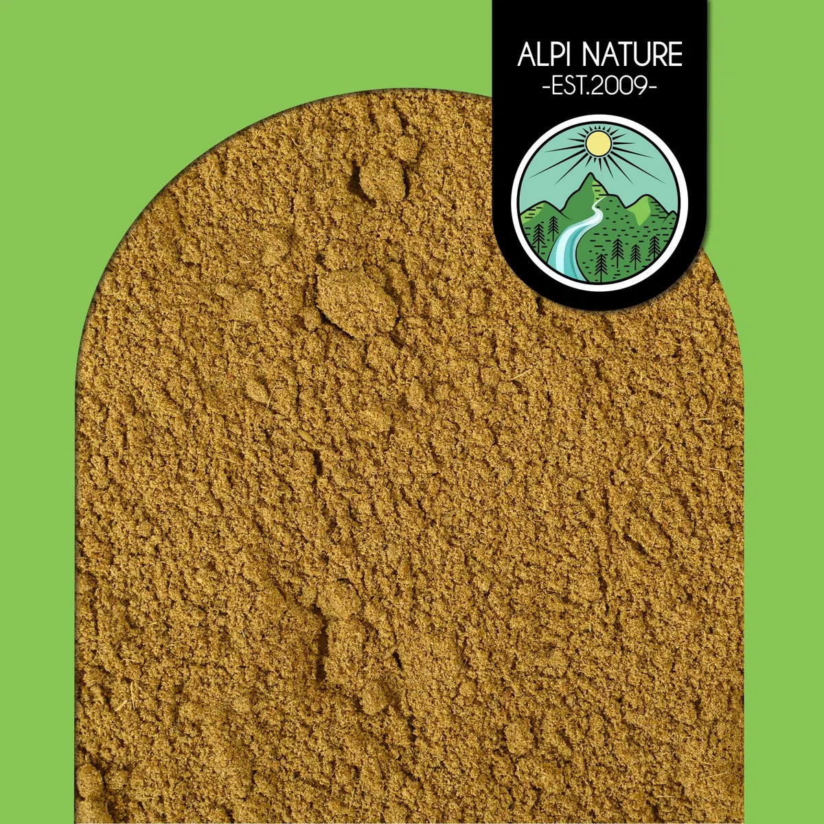 Alpi Nature Comino Molido Orgánico 250g, Comino Semillas Molidas para Cocinar y Condimentar