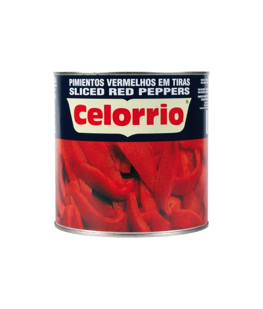 PIMIENTOS ROJO EN TIRAS CELORRIO LATA 3 KG (1 LATA)