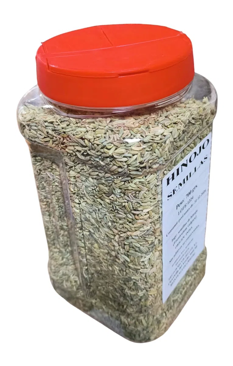 Hinojo 700 gr - Semillas de Hinojo - Calidad Pelluz - Producto Natural para Cocina y Remedios Caseros - Semillas Frescas y Aromáticas del Hinojo