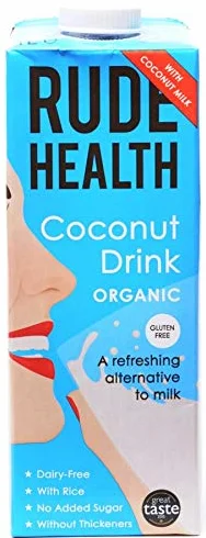 Rude Health Bebidas orgánicas (Coco 2 x 1Ltr)