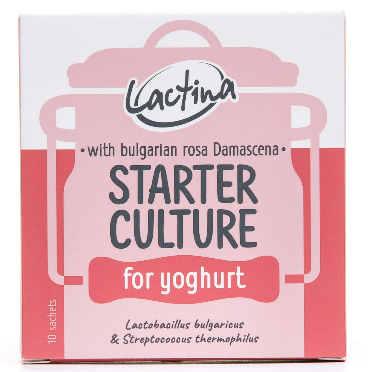 Bulgarian Yogurt Starter Culture wit Rosa Damascena Petals Natural Probiotic Yogurt Culture Starter Homemade Yoghurt Starter 10 Liters Lactobacillus bulgaricus