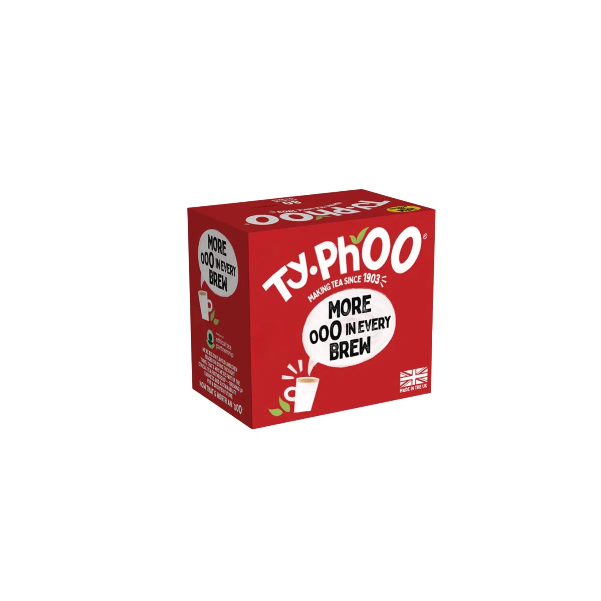 Typhoo 240 Round Tea Bags 750g