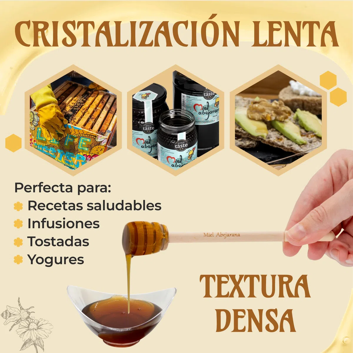 Miel de Bosque 1kg Cruda Sin Filtrar Ni Pasteurizar Pura de Abeja y Natural