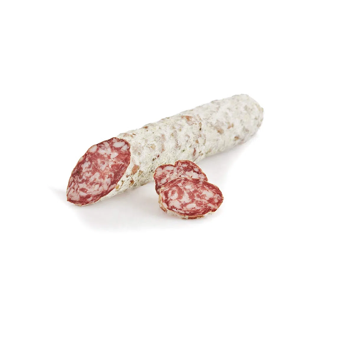 Salame Campagnolo Salumi Pasini® | Salami tipico italiano envasado al vacío | Entero 390g | Sin gluten y sin lactosa