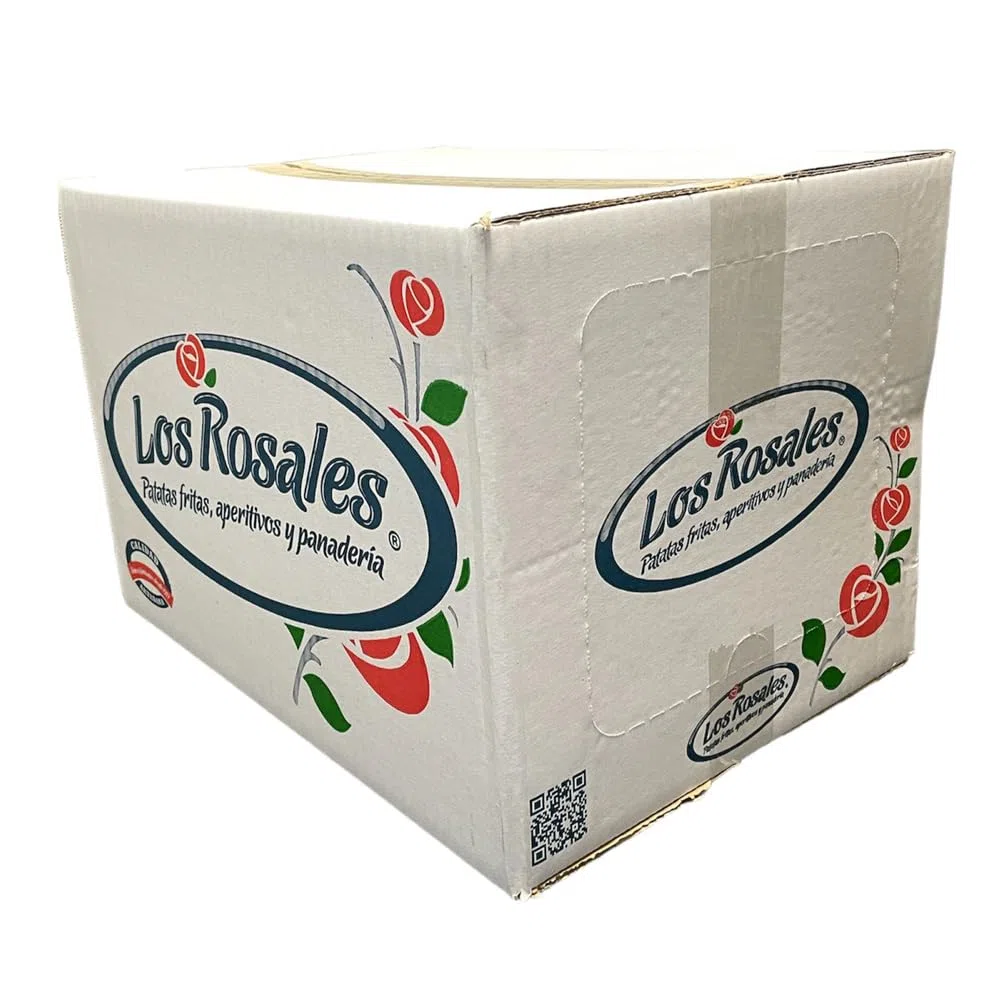 LOS ROSALES Patatas Fritas Caja 15 Bolsas, patatas fritas, snacks y aperitivos, patatas fritas sin gluten sin lactosa, snacks…