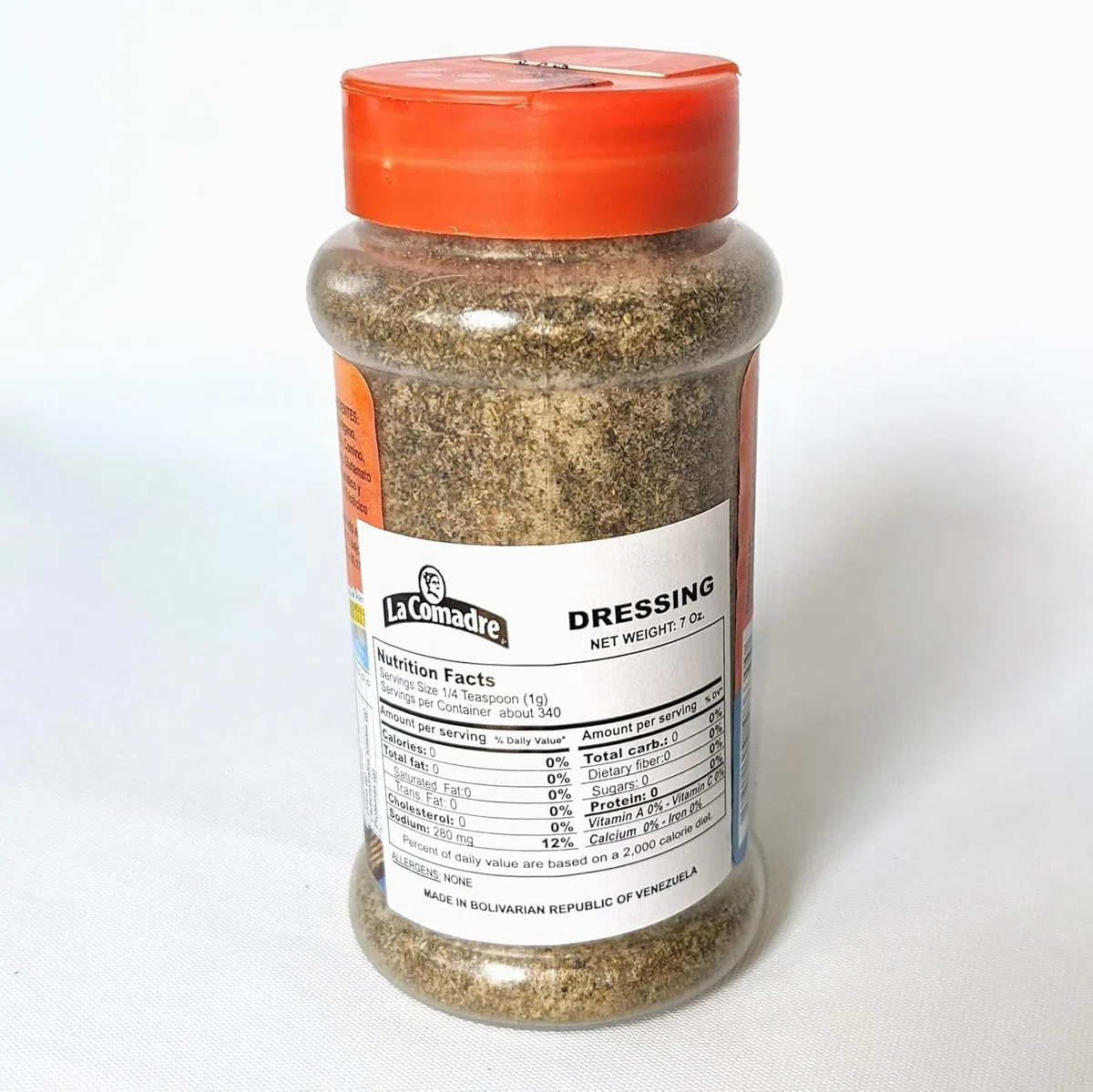 Adobo La Comadre 200 g | Pack de 2 Unidades | Sazonador Tradicional Latino para Carnes, Guisos, Parrillas y Mariscos | Hecho en Venezuela