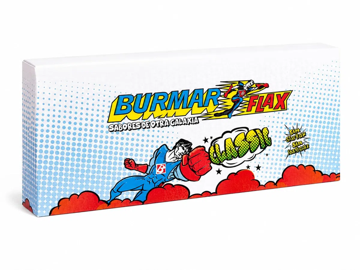 Burmar Flax Classic 96 ud 65 ml Polos flax Burmar Sin gluten Sin lactosa