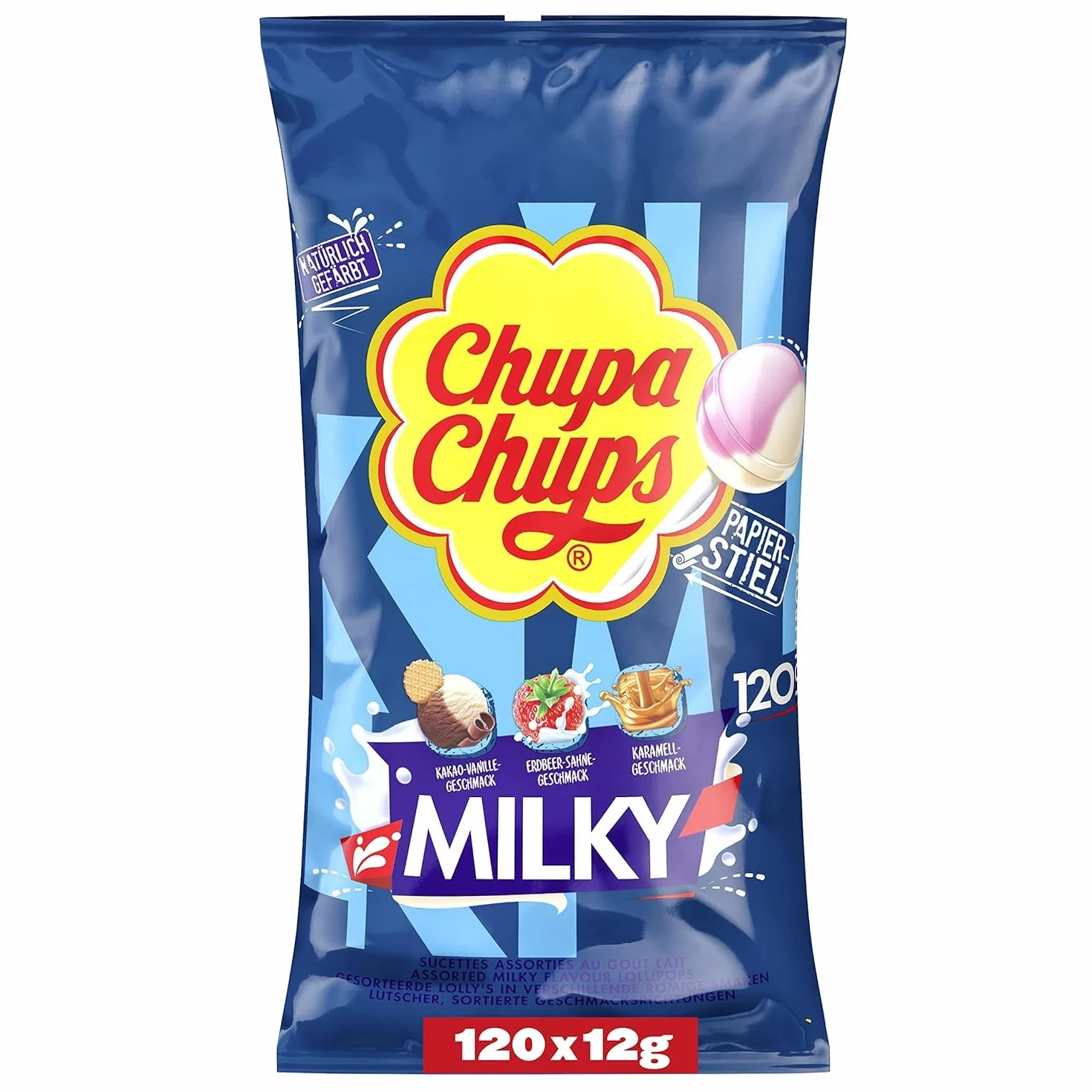 Chupa Chups Helado Bolsa Kids Lollies dulces - de 100