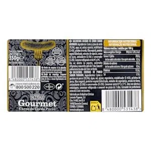 Salchichas cocidas bocata gourmet Hacendado de cerdo sabor ahumado 2 paquetes x 175 Pack 2