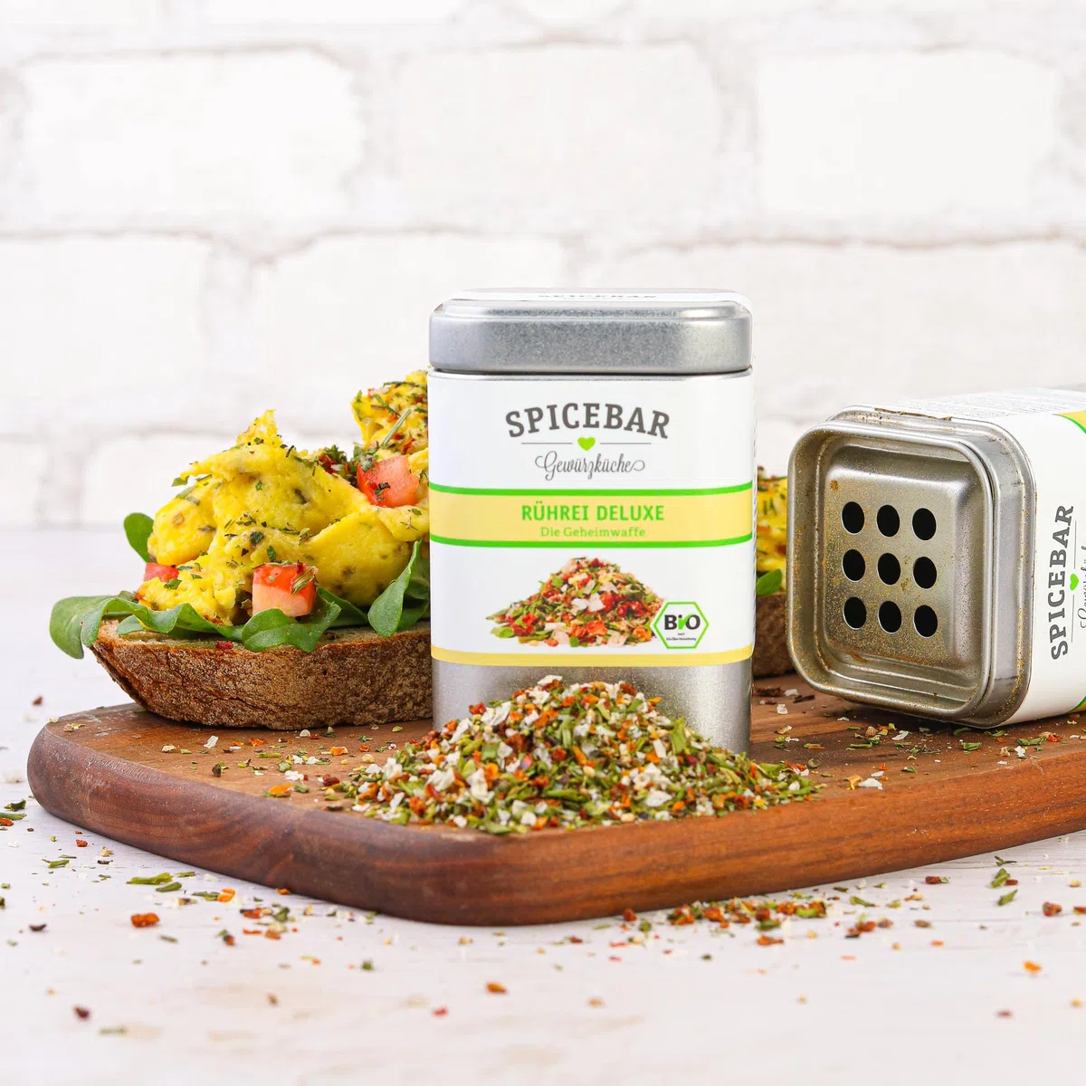 Spicebar Rührei Deluxe Gewürz-Mischung für Ei und mehr Bio (1 x 60 g)