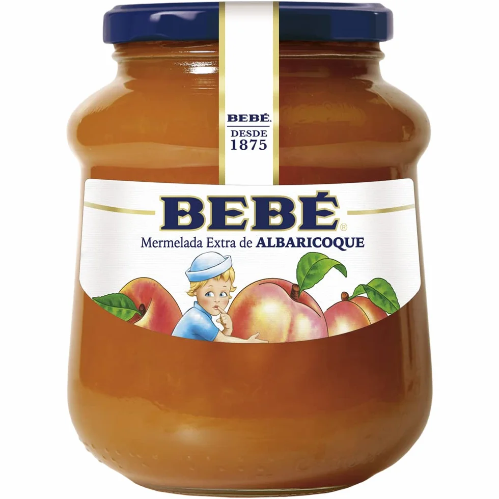 Mermelada BEBÉ Albaricoque Extra HELIOS | Sin gluten | Pack 3 Uds. x 820 gr.