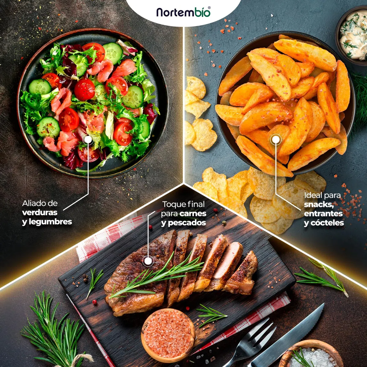 Nortembio Sal Rosa del Himalaya 1,35 kg Grano Fino (1–2 mm) Origen Pakistán Sal Mineral Natural sin Refinar para Uso Culinario. Gratis eBook con Recetas!