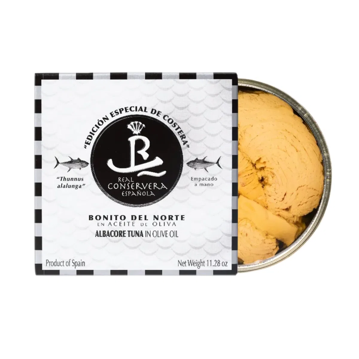 Conservas Real Conservera Española Lomos de Bonito Costera en Aceite de Oliva 314 gr