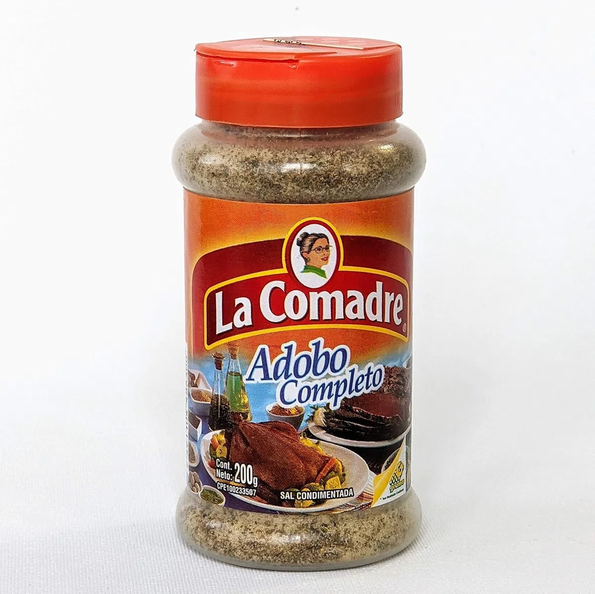 Adobo La Comadre 200 g | Pack de 2 Unidades | Sazonador Tradicional Latino para Carnes, Guisos, Parrillas y Mariscos | Hecho en Venezuela