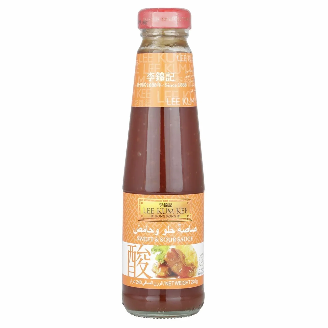 Lee Kum Kee Salsa Agridulce - 4 Paquetes de 240 gr - Total: 960 gr