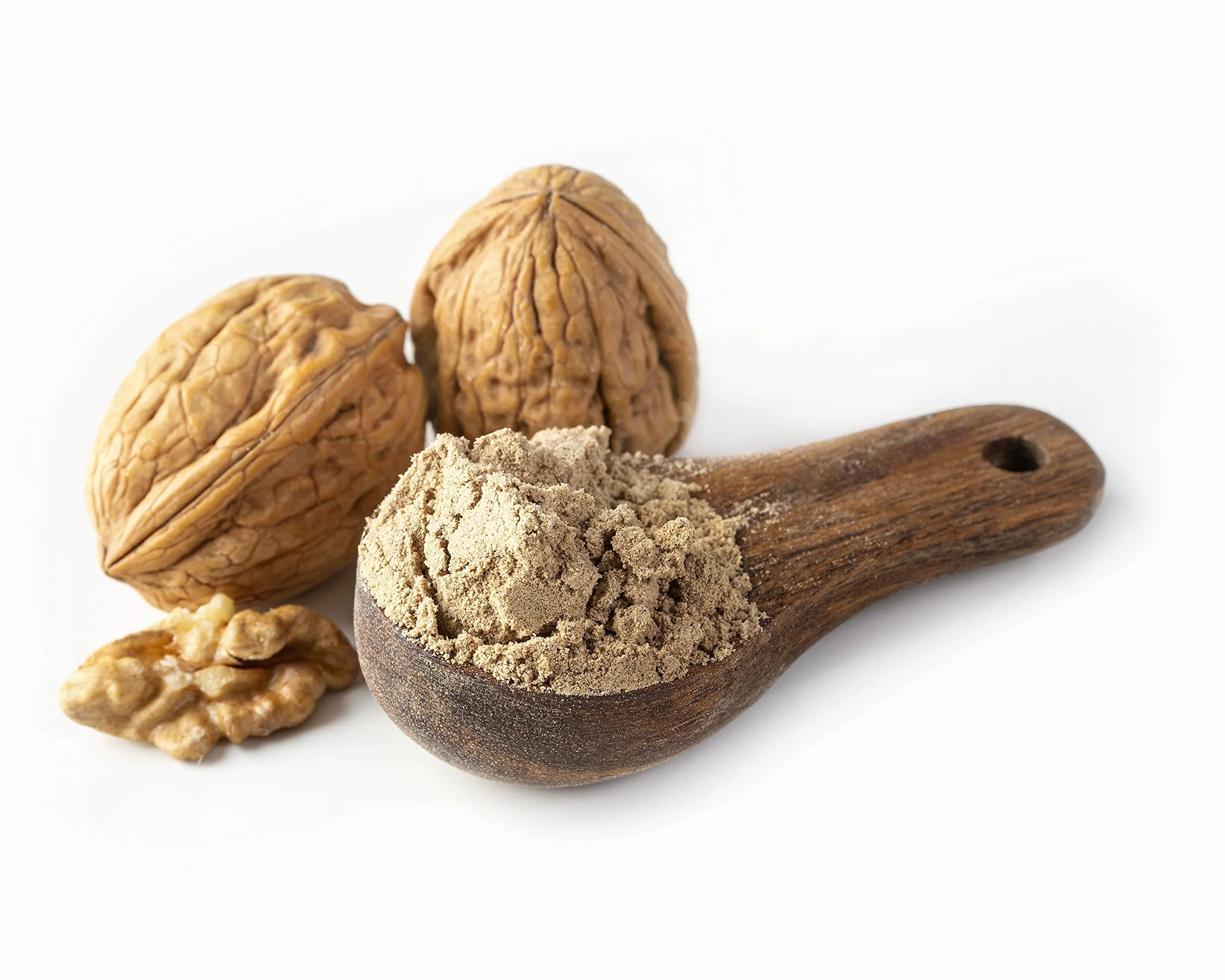 Harina de nueces, 500 g, fibra alimenticia de Hortus Verdi, sin gluten, harina de nueces, 100% natural, vegana, rica en proteínas
