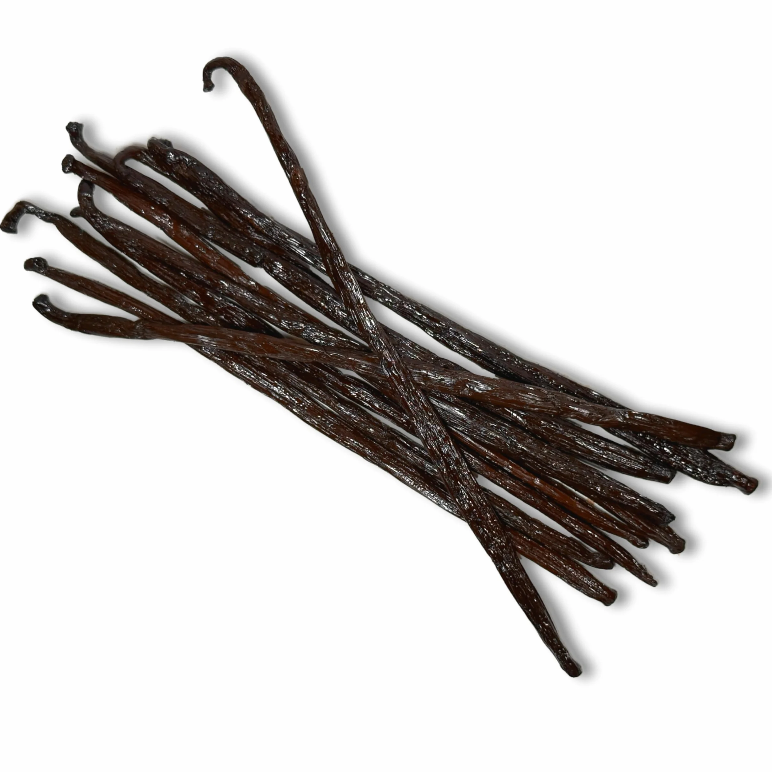 10 vainas de vainilla Bourbon de Madagascar, grado A, 18+ cm, 48 g