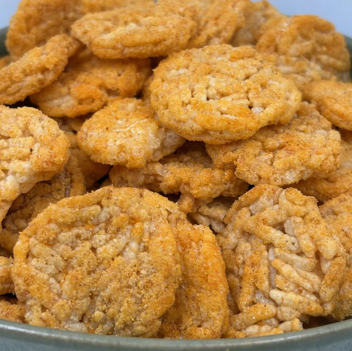 NULTHY 500g - Galletas de Arroz Risotto con Paprika, Snack Ligero al 72% Arroz, Sabor Ahumado Crujiente