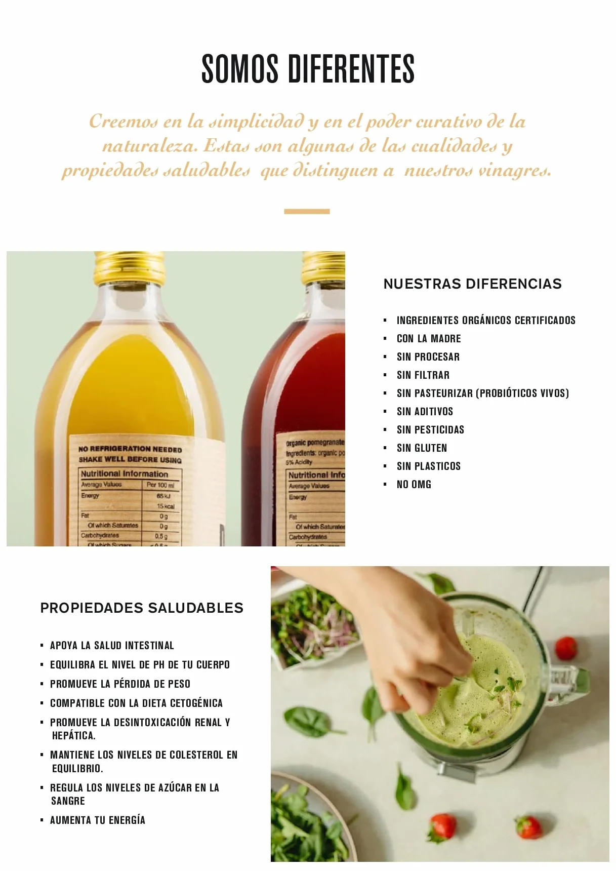 Rawsome Vinegars - Vinagre de Sidra de Manzana con la madre 100% Natural. Vinagre Ecológico Puro Sin Filtrar, Vegano y Vegetariano. Botella de Vidrio 500 ml