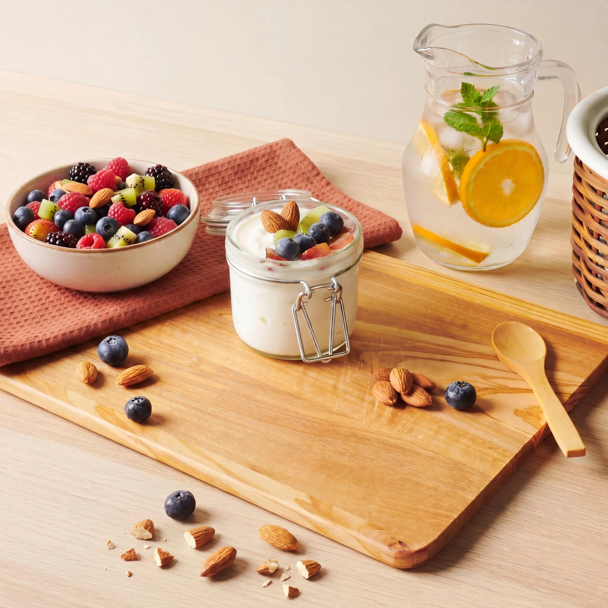 Almendras crudas con piel 1 kg nut&me | almendras naturales | Fuente de proteínas | Alto contenido en fibra | Sin gluten |