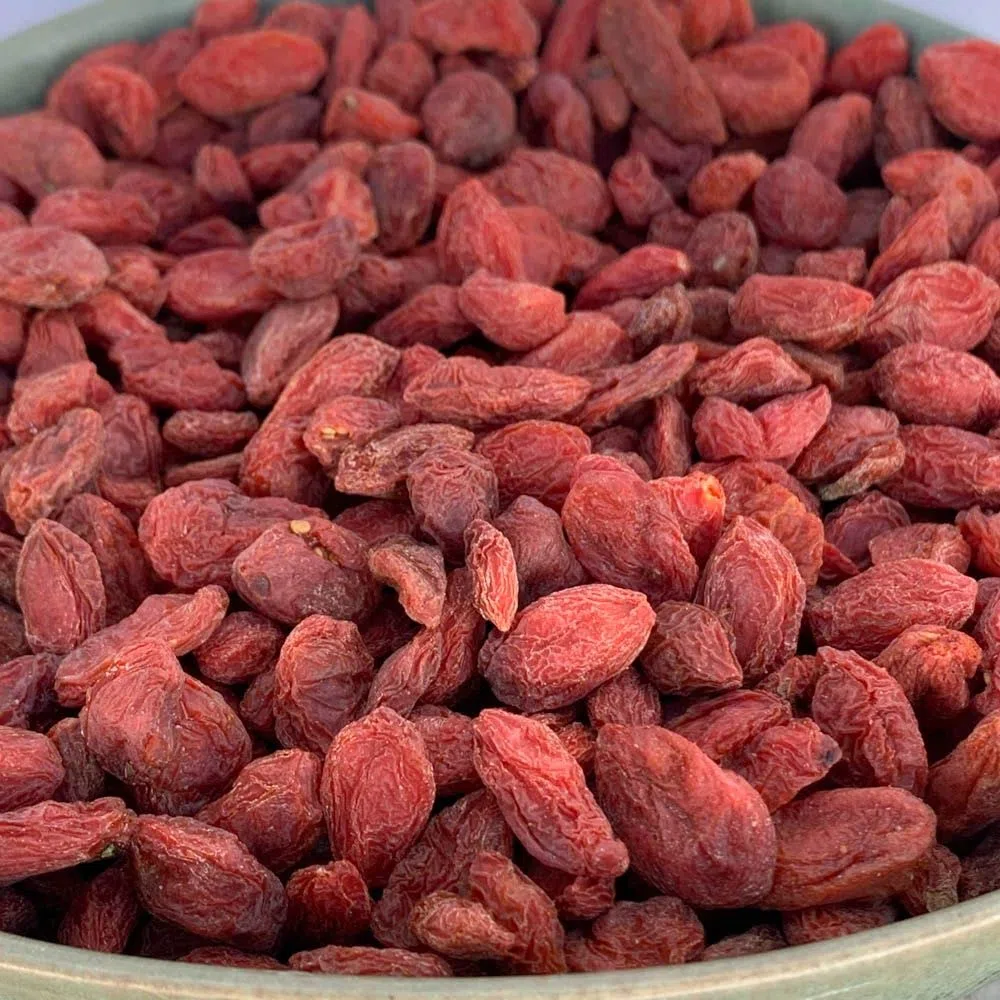 NULTHY 500g - Bayas Goji BIO, Baya Roja Natural, Fuente de Nutrientes, Cultivo Ecológico