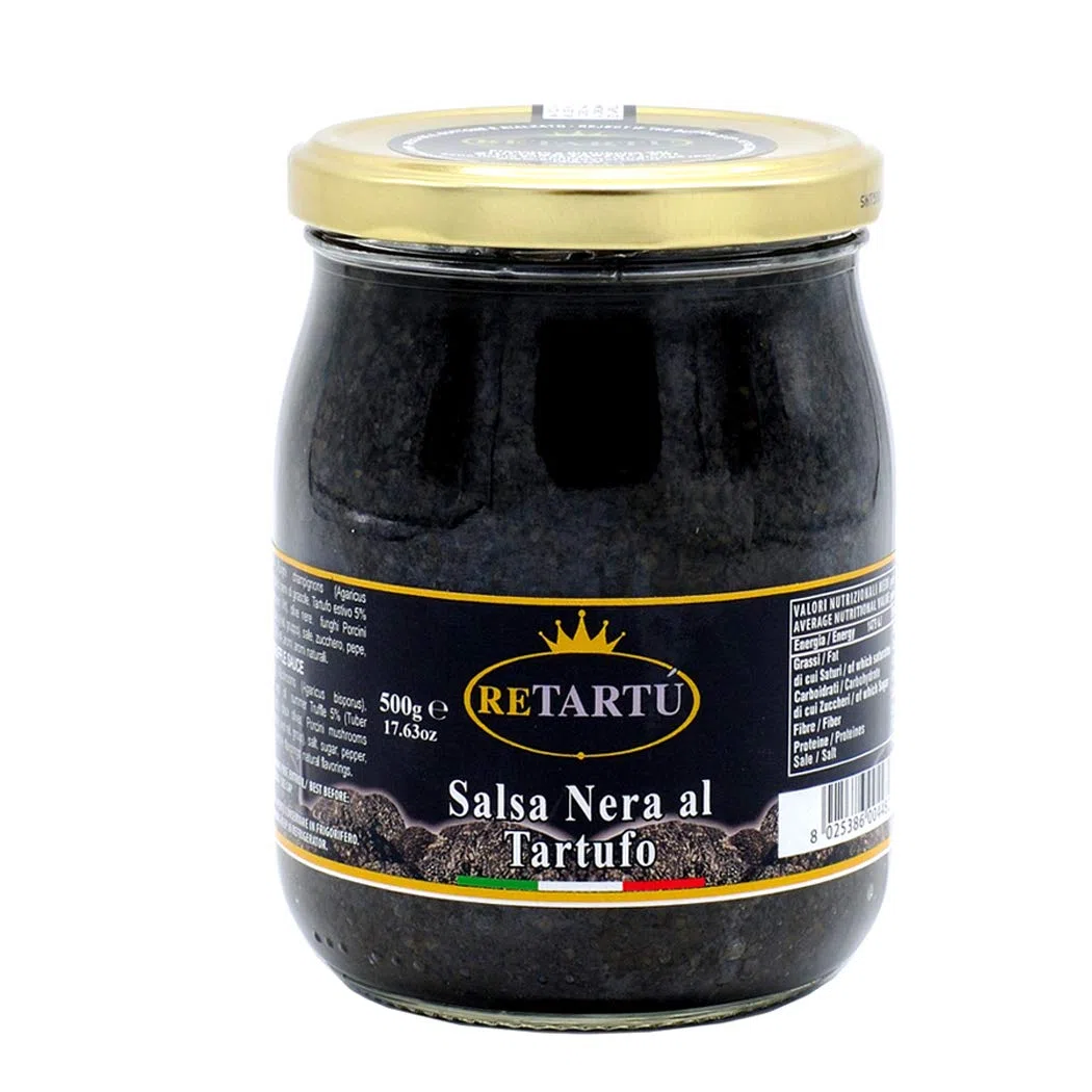 Salsa Negra de Trufa Maxi Tamaño 500 gr